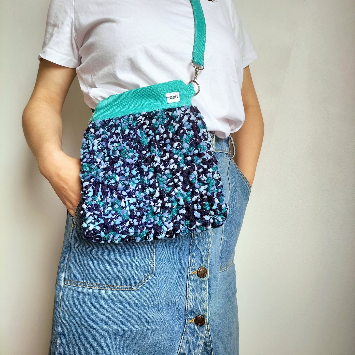 Small Bag Mosaic Blue