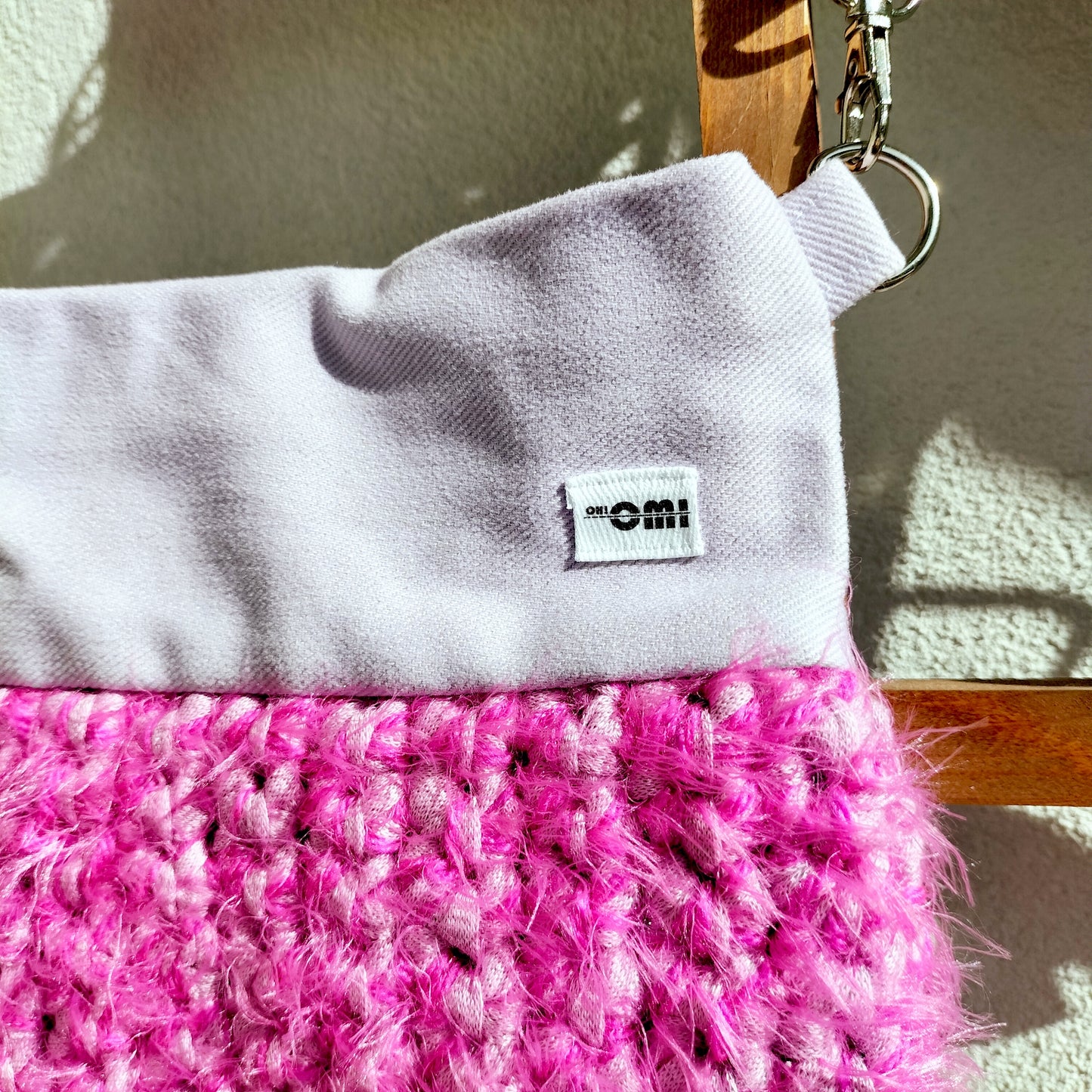 Small Bag Shaggy Pink