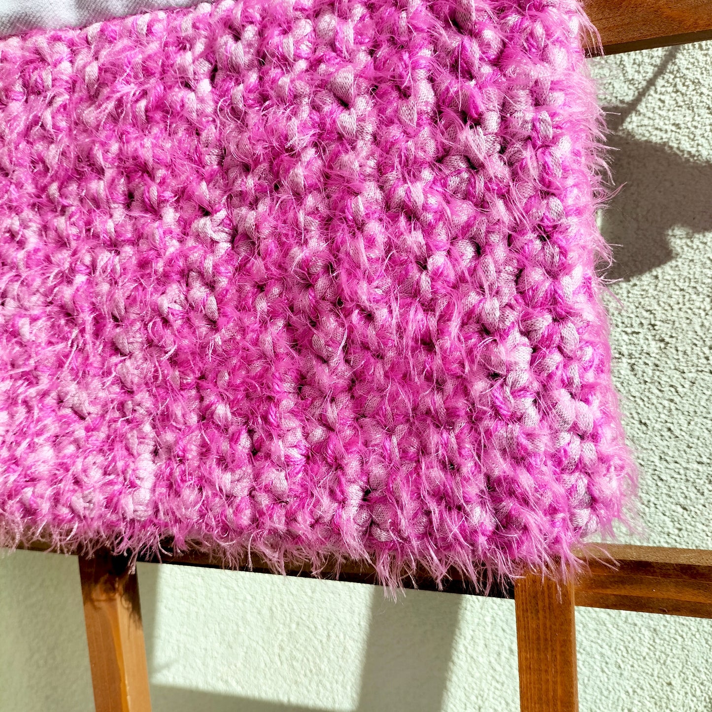Small Bag Shaggy Pink