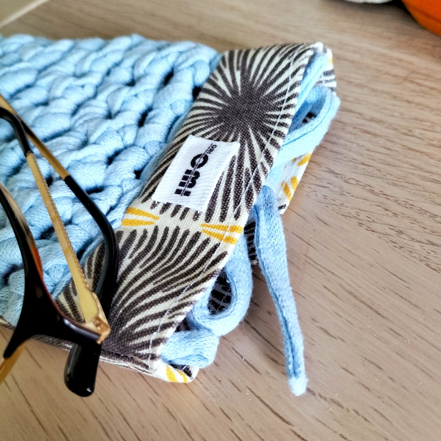 Glasses Cover Sky Blue & Sun