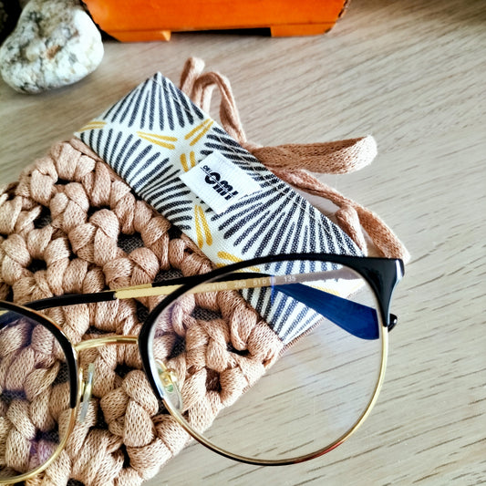 Glasses Cover Caramel Crochet