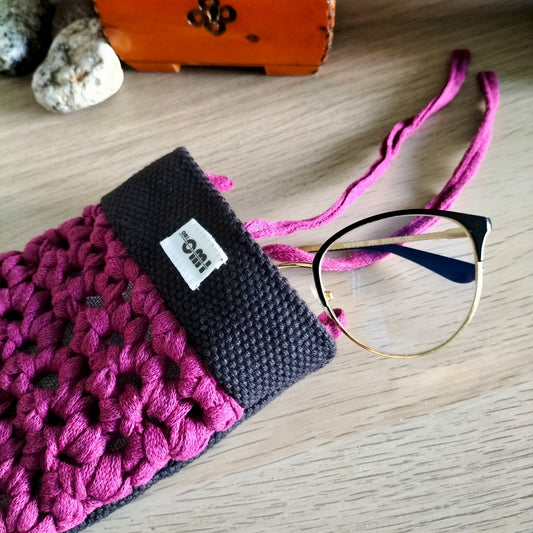 Glasses Cover Beatroot Crochet