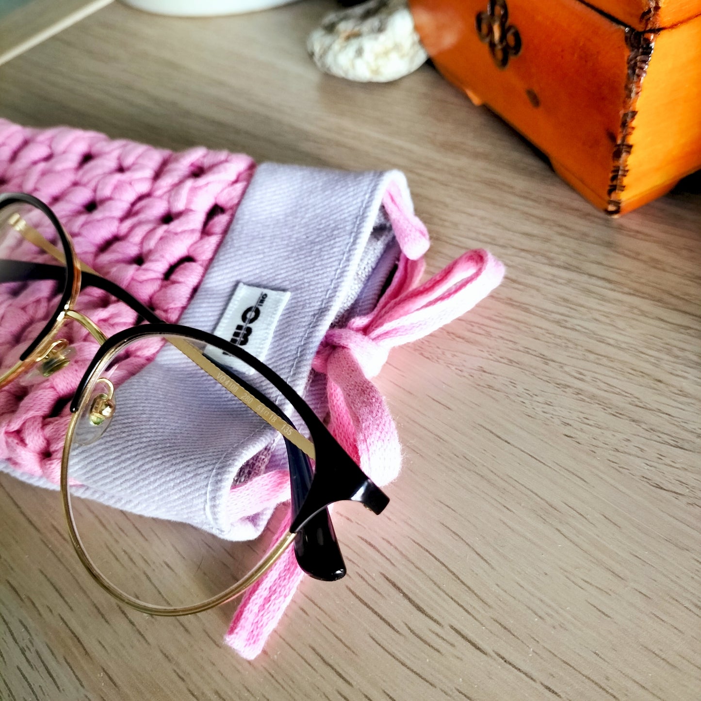 Glasses Cover Pink & Violet