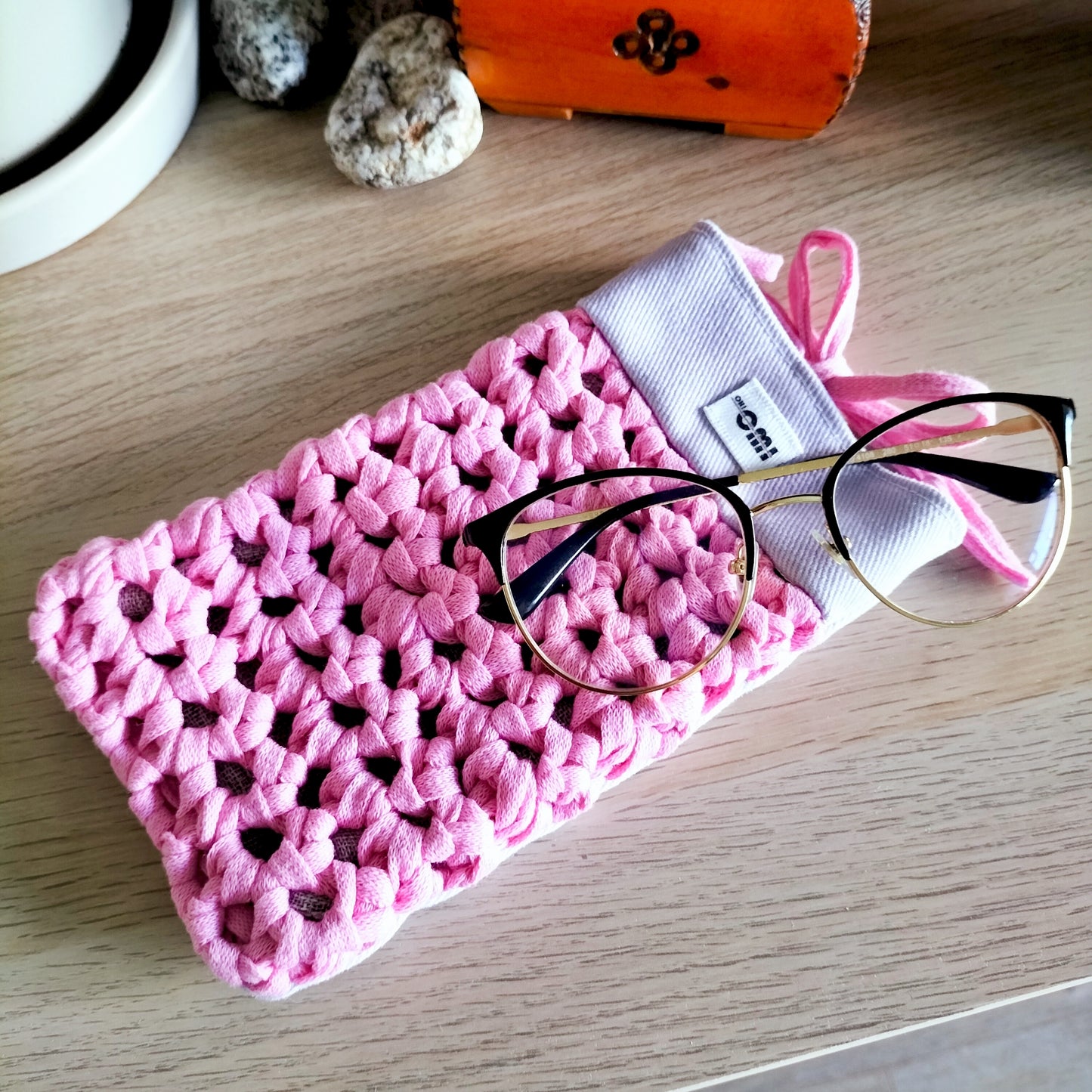 Glasses Cover Pink & Violet
