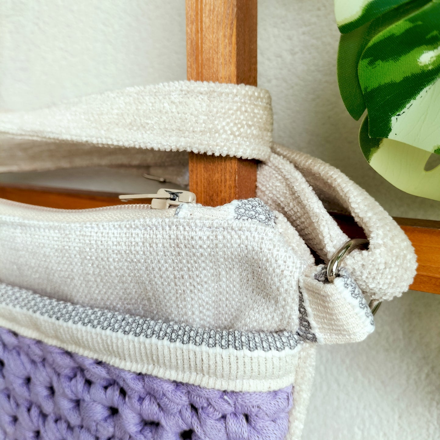 Bum Bag Violet Crochet