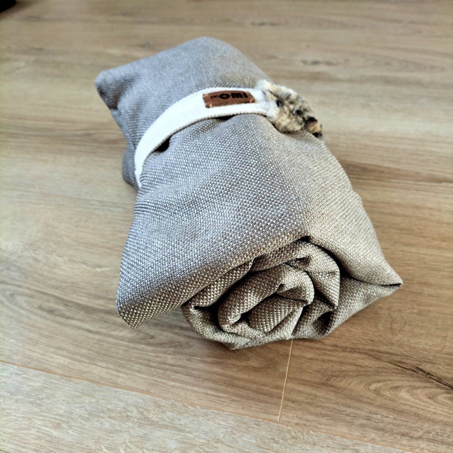 Dog Travel Mat Leopard & Earth Brown M/L