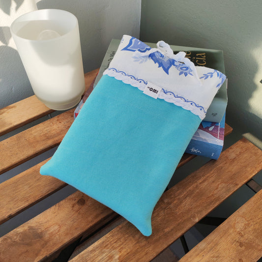 Book Sleeve Set – Upcycled Two-Piece Book Protection