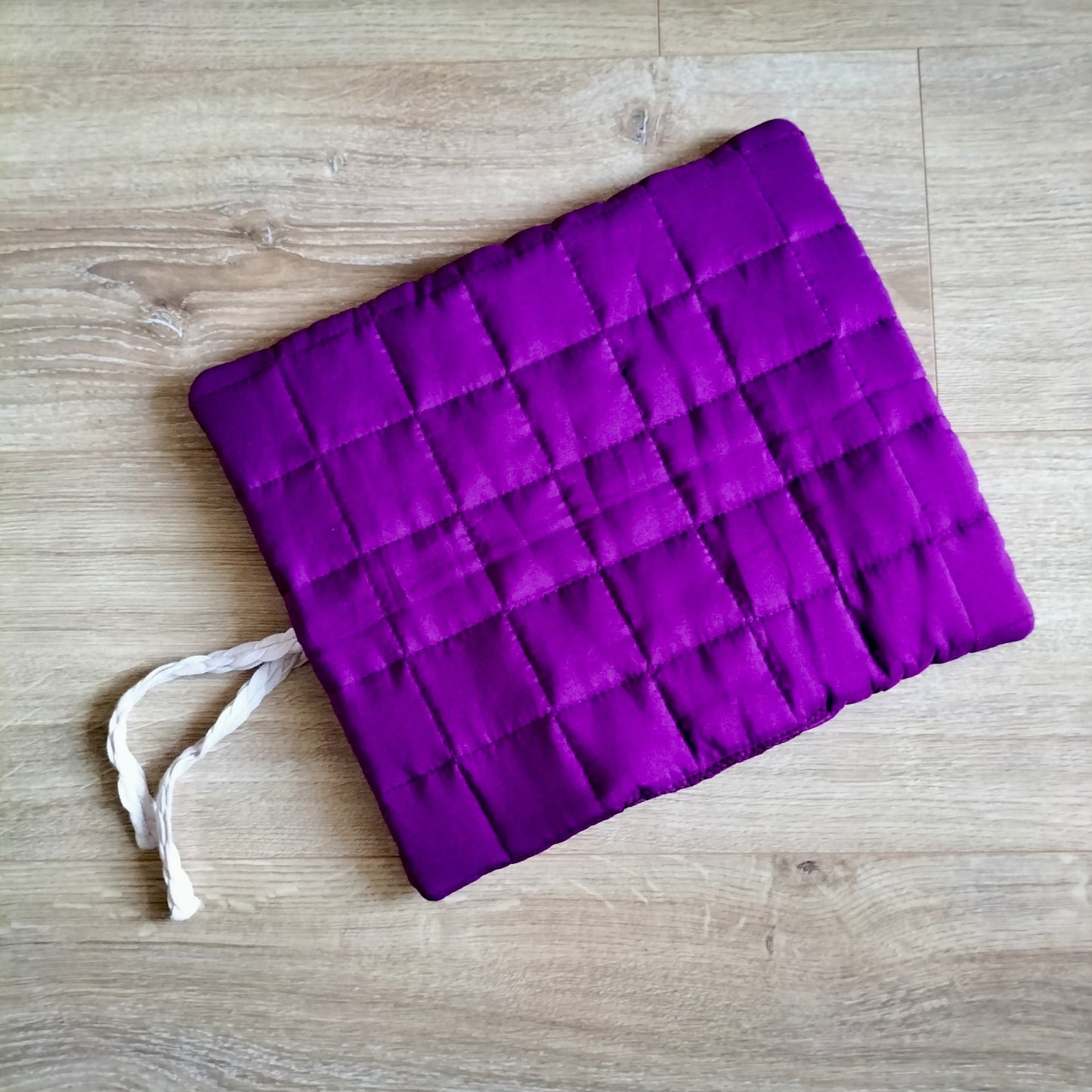 Dog Travel Mat Purple & Beige XS