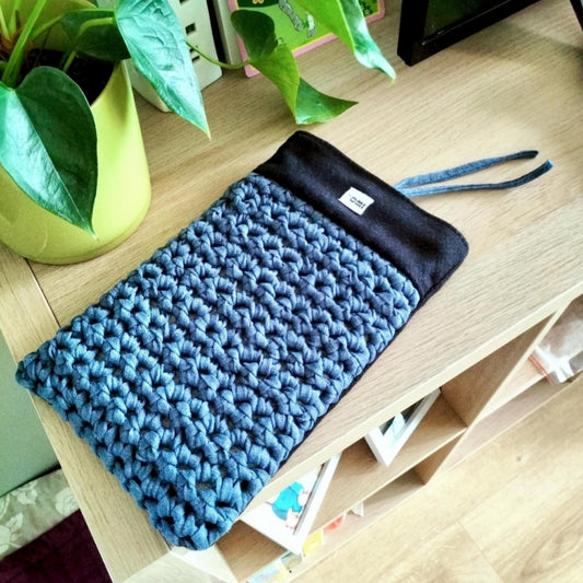 Book Cover: Boho Crochet Book Sleeve