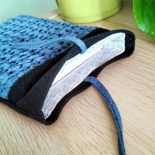 Book Cover: Boho Crochet Book Sleeve