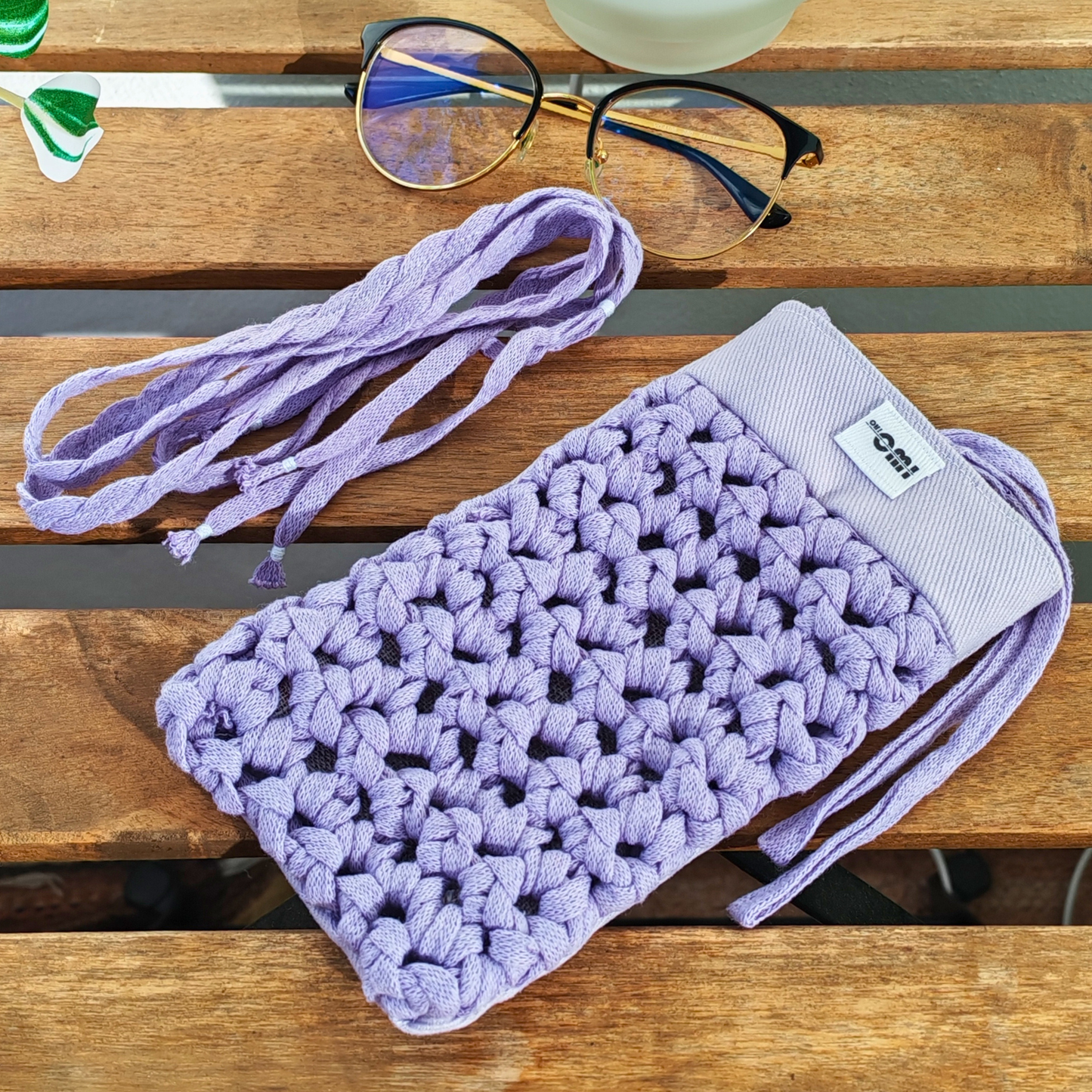 Glasses Cover Violet Crochet
