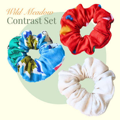Scrunchie Mini Cotton (SET OF 3)