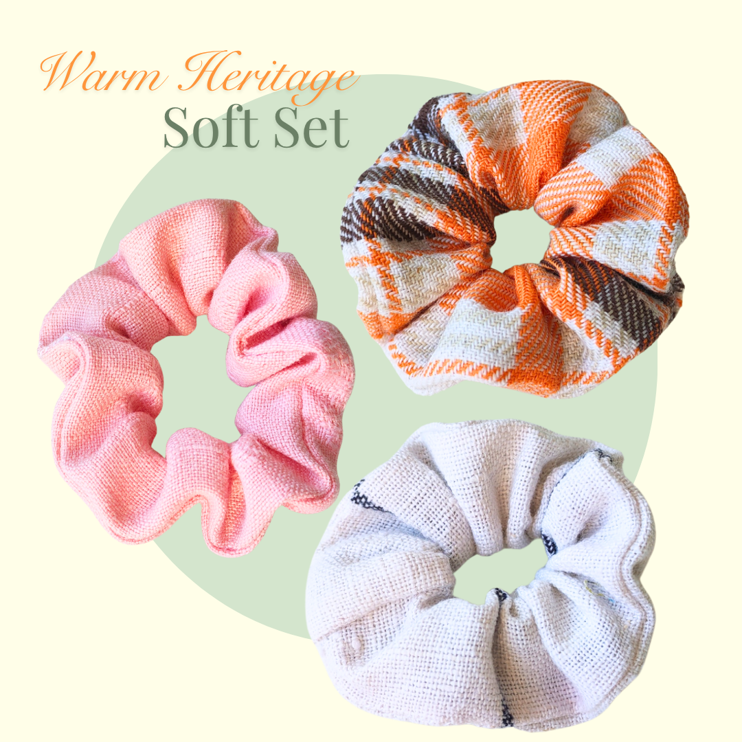 Scrunchie Mini Cotton (SET OF 3)