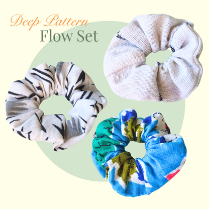 Scrunchie Mini Cotton (SET OF 3)