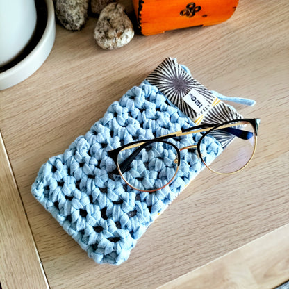 Glasses Cover Sky Blue & Sun