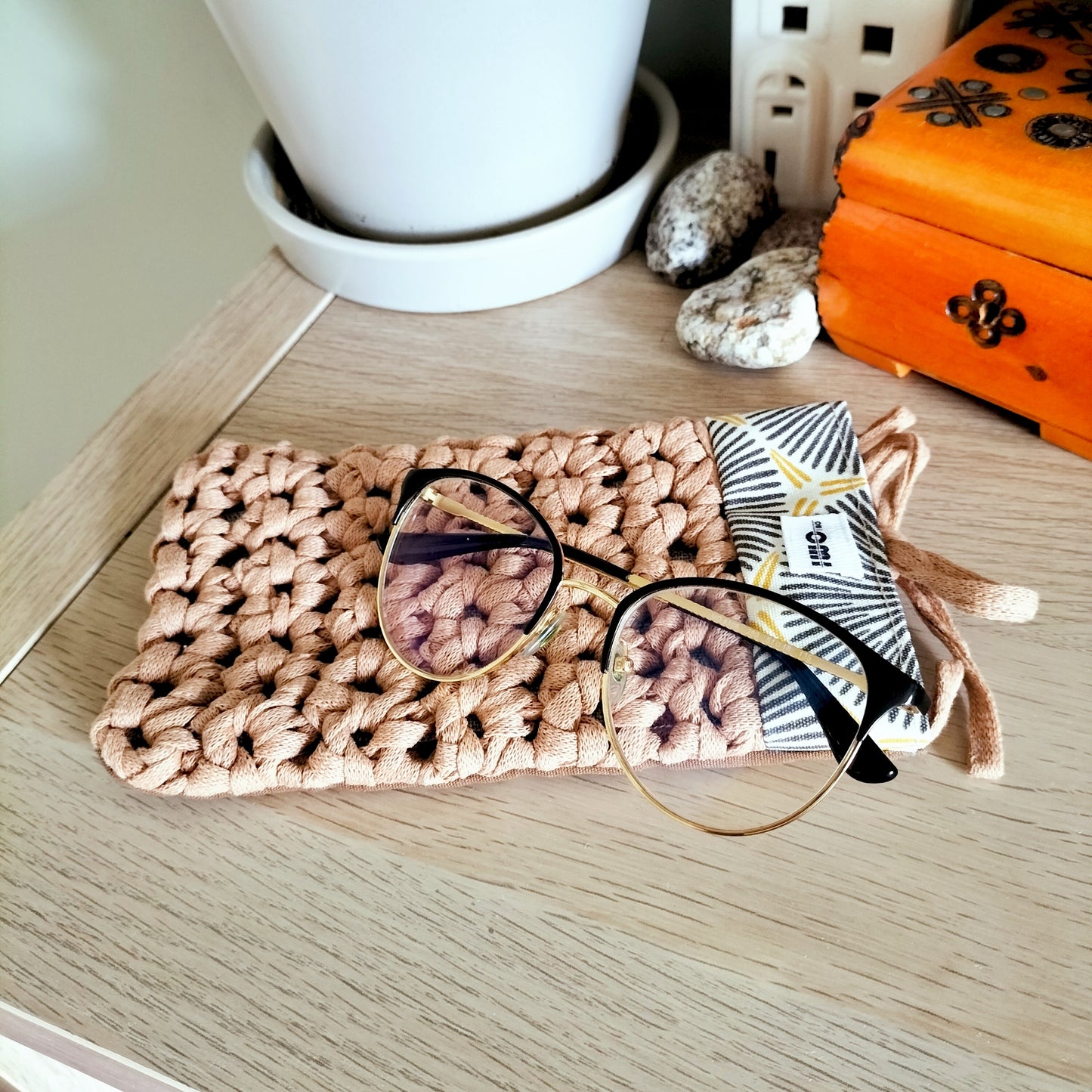 Glasses Cover Caramel