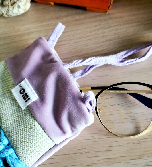 Glasses Cover Blues & Violet & Green
