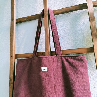 Big Tote Bag Burgundy