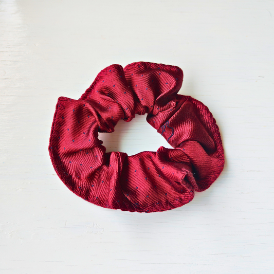 The Lounge Small 100% Silk Scrunchie Upcycled