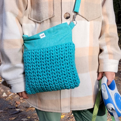 Medium Bag Mint Crochet