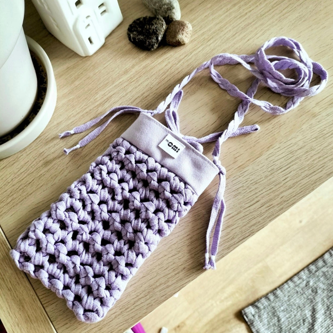 Glasses Cover Violet Crochet