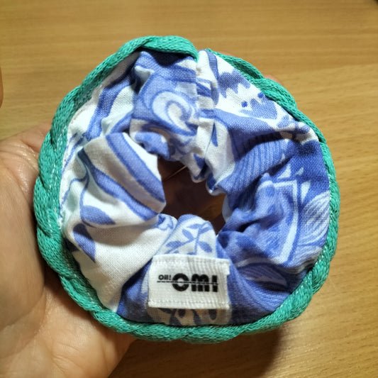 Scrunchie Floral with Mint