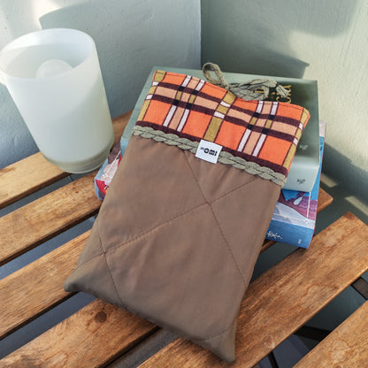 Book Sleeve Set – Upcycled Two-Piece Book Protection