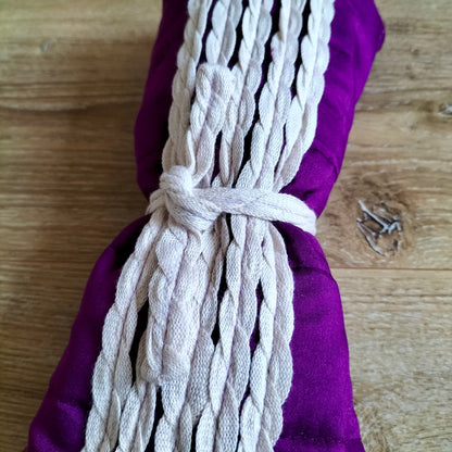 Dog Travel Mat Purple & Beige XS