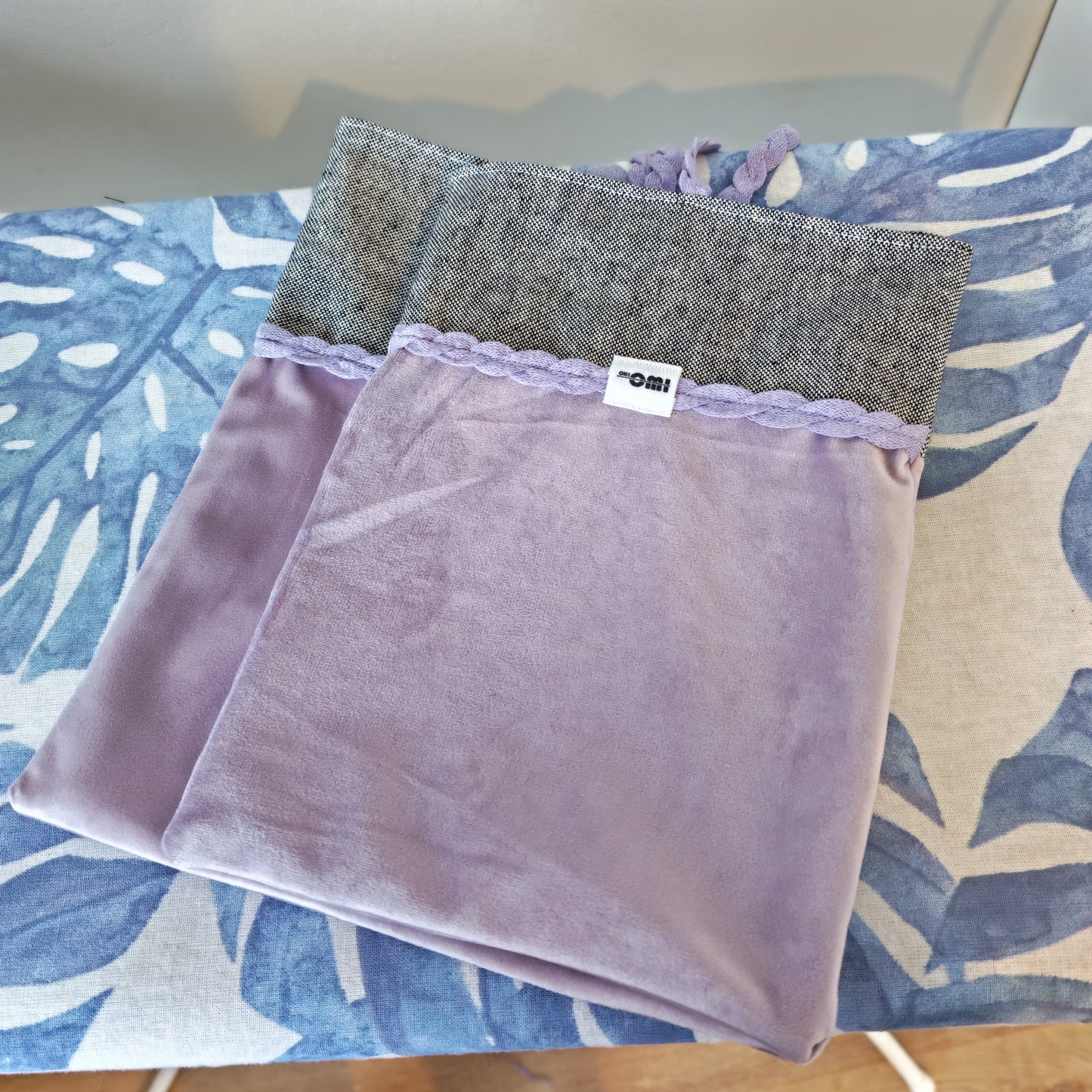 Book Sleeve Set – Upcycled Two-Piece Book Protection