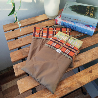 Book Sleeve Set – Upcycled Two-Piece Book Protection
