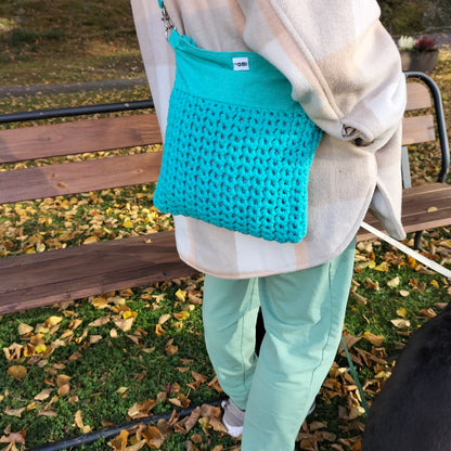 Medium Bag Mint Crochet