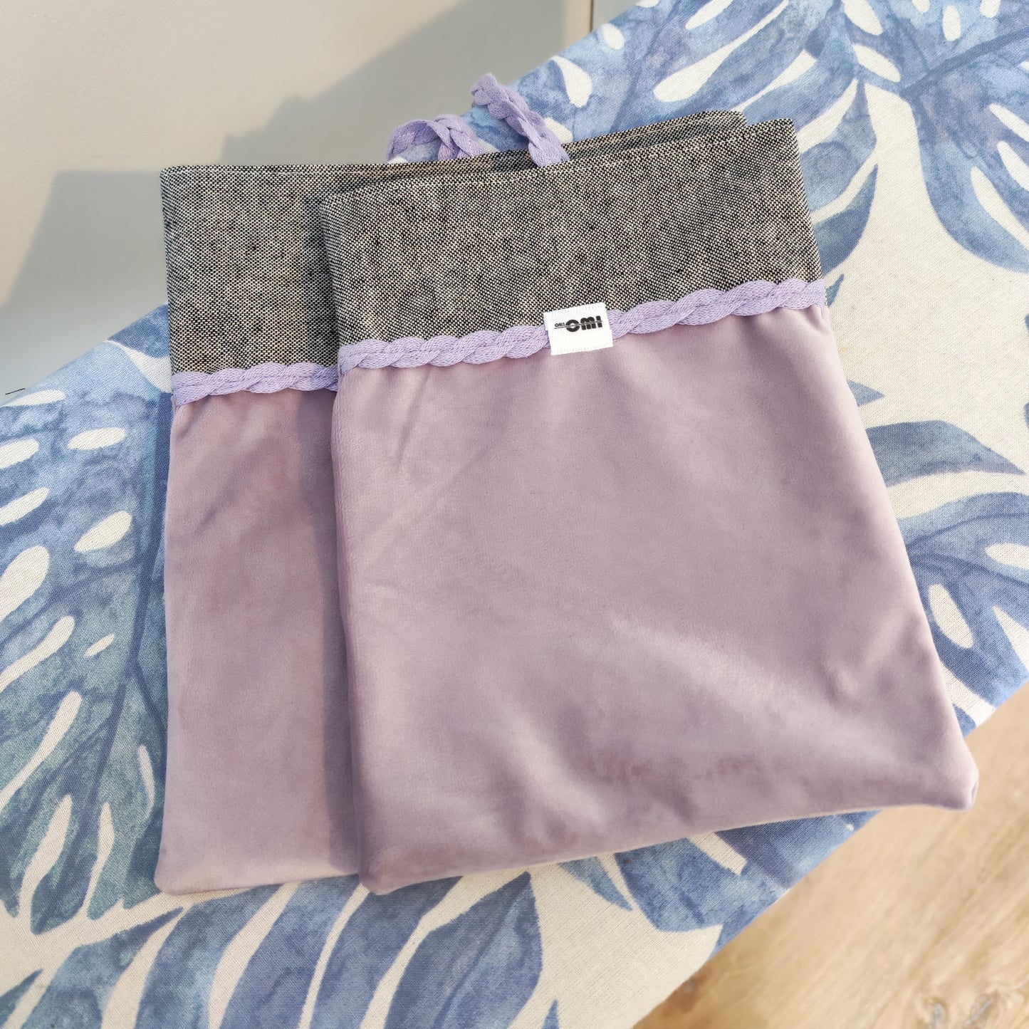 Book Sleeve Set – Upcycled Two-Piece Book Protection