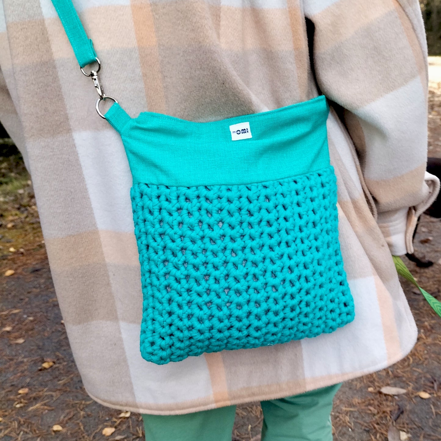 Medium Bag Mint Crochet