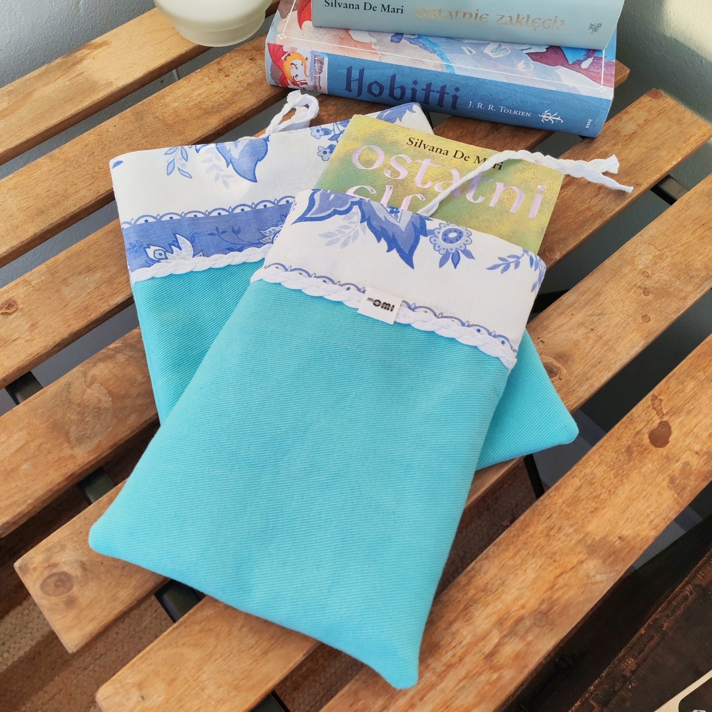 Book Sleeve Set – Upcycled Two-Piece Book Protection