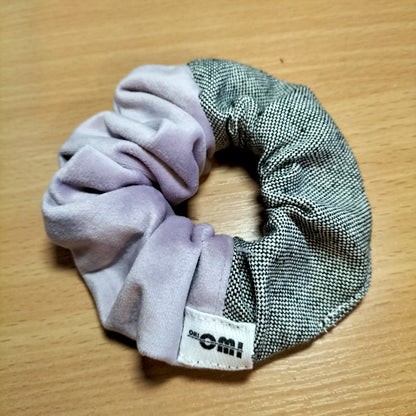 Scrunchie Violet & Gray